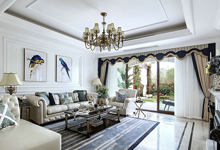 北京首城瓏璽法式風(fēng)格別墅裝修設(shè)計