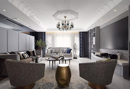 北京格拉斯小鎮(zhèn)法式風格別墅裝修設(shè)計