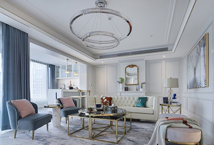 北京鴻坤·花語墅法式風格軟裝設(shè)計