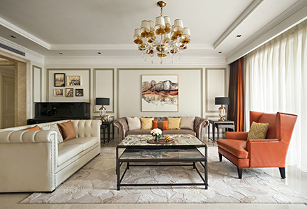 北京奧園·北京源墅法式風格別墅裝修設(shè)計