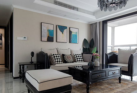 北京鴻坤·花語墅美式風格軟裝設(shè)計