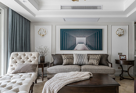 北京金科天璽美式風格別墅裝修設(shè)計