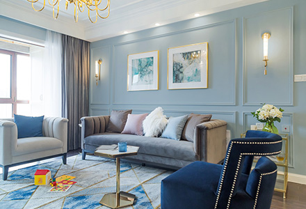 北京昆侖域美式風格軟裝設計