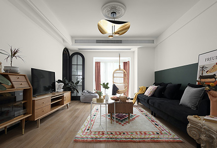 北京首開(kāi)華潤(rùn)城北歐風(fēng)格別墅裝修設(shè)計(jì)